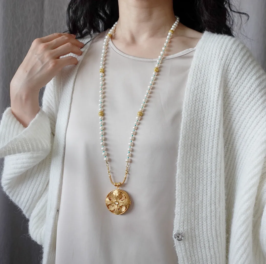 Return to Origin Multi-style Pearl Beaded Necklace with Tassels
