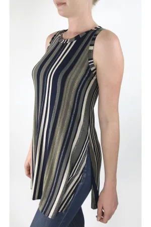 RYA Striped Tunic Top