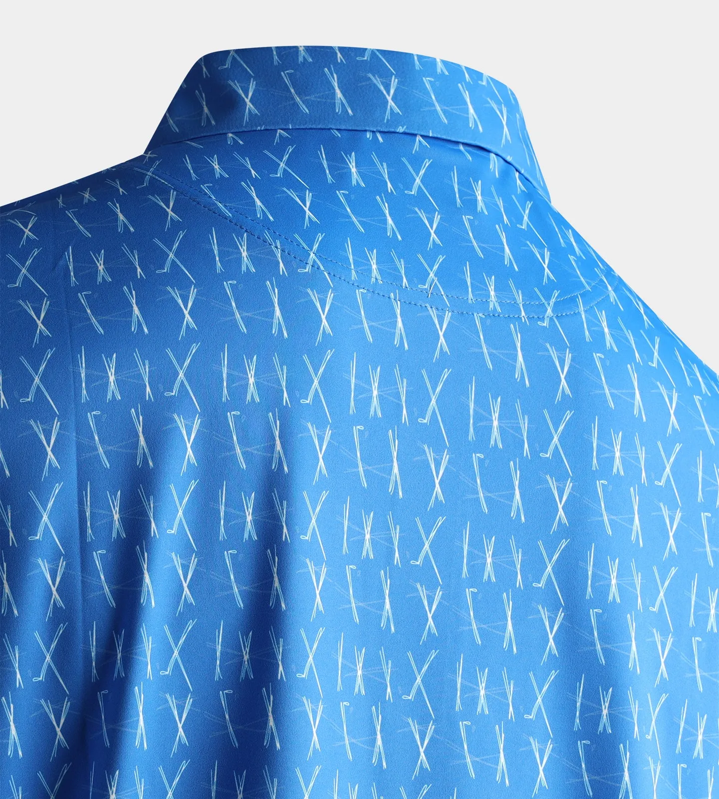 SCRIBBLE CLUB POLO - BLUE