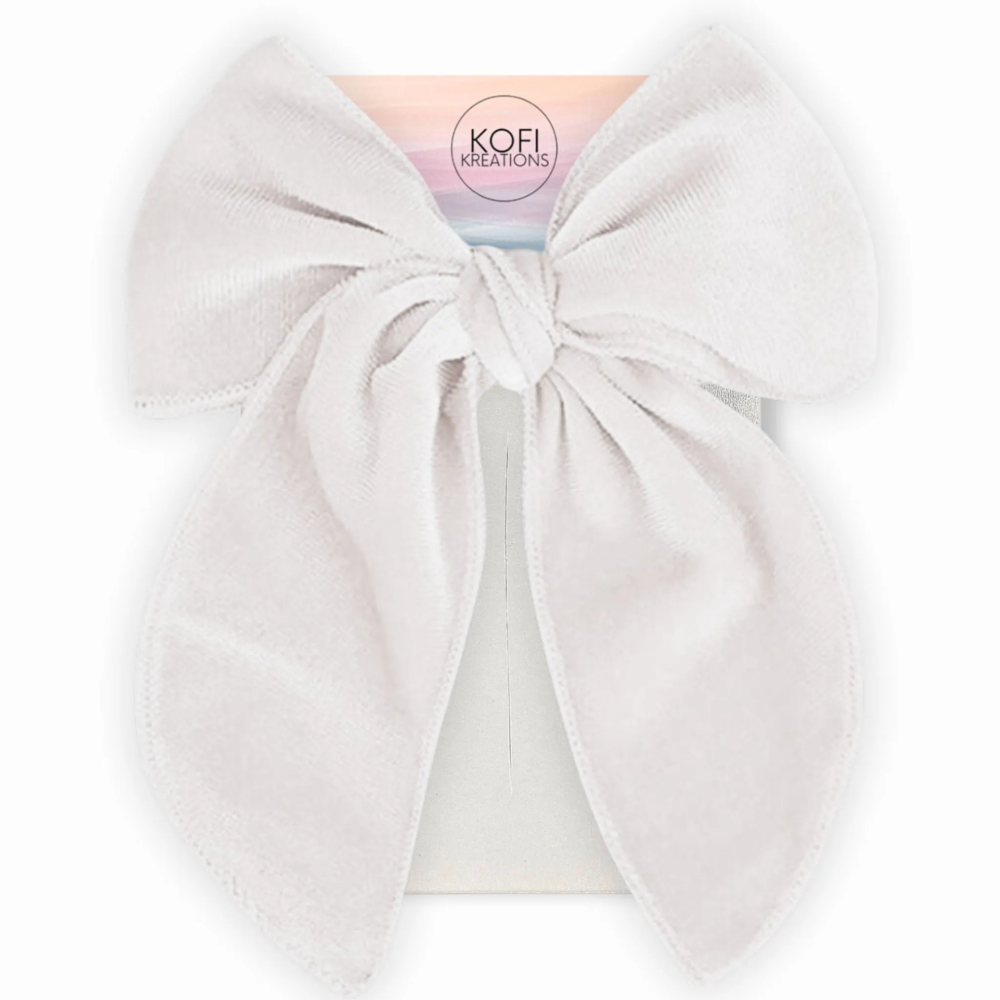Serged Fable | Velvet Hair Bows