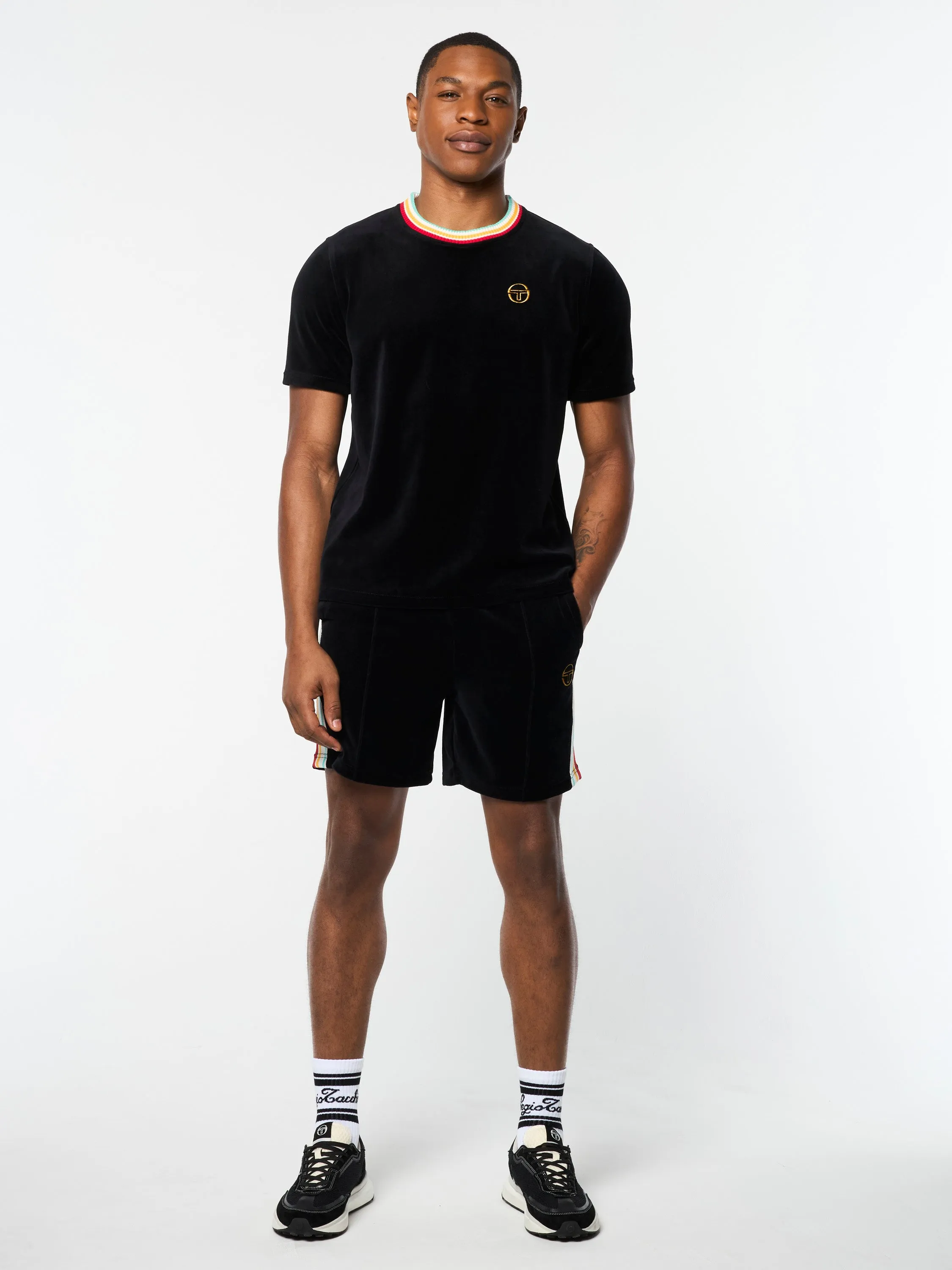 Slice T-Shirt- Black/ Black