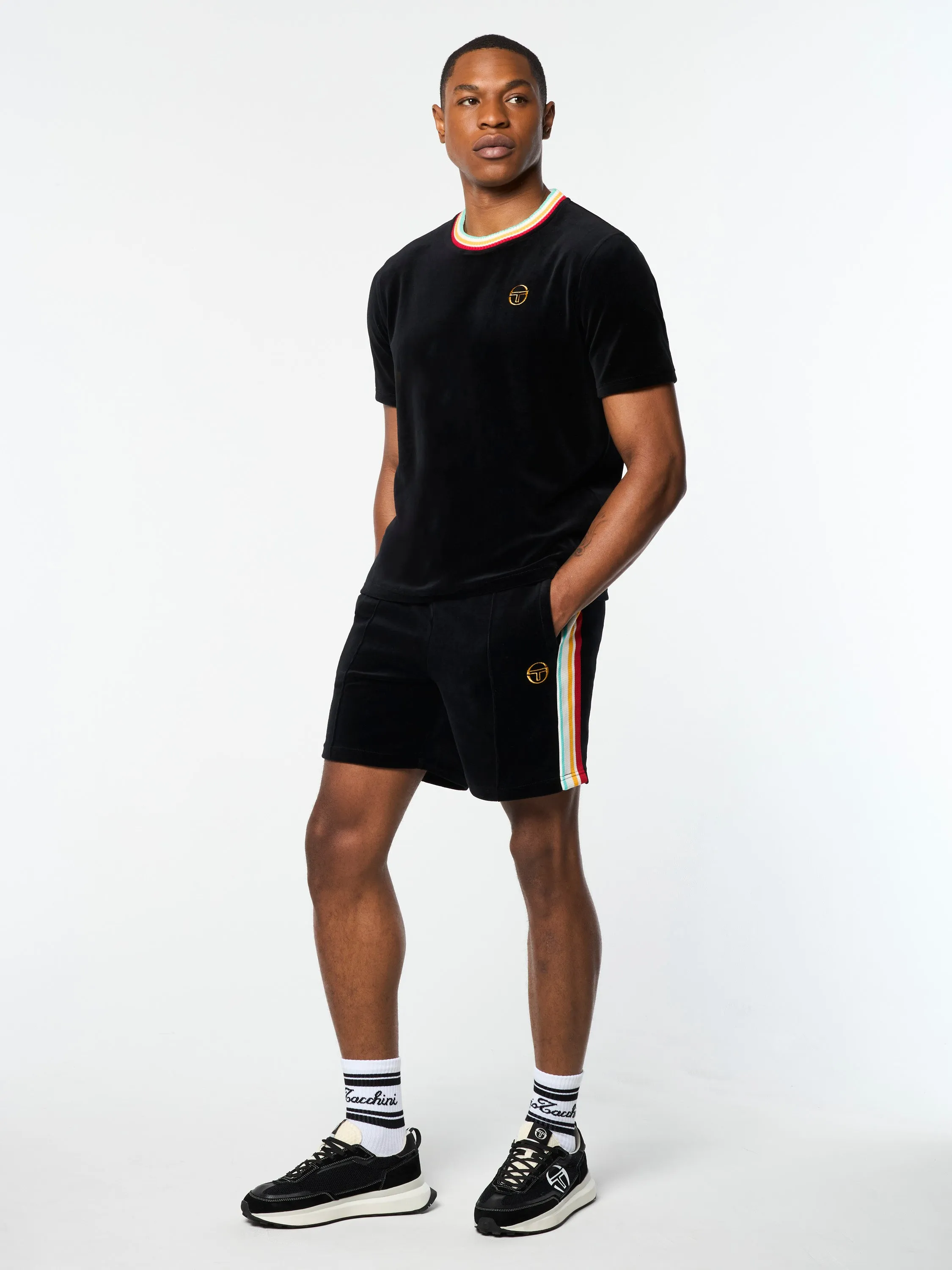 Slice T-Shirt- Black/ Black