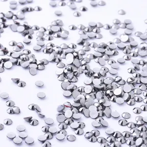 SS5 1440PCS Gray Non Hot Fix Crystal, Flat Back 3D Rhinestones DIY Phone case Nail art design deco supplies