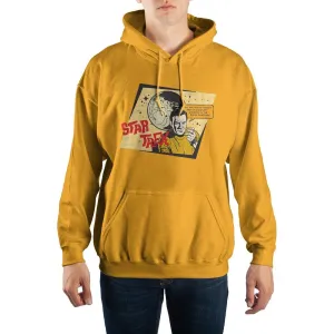 Star Trek Comic Design Pullover Hoodie Sweatshirt