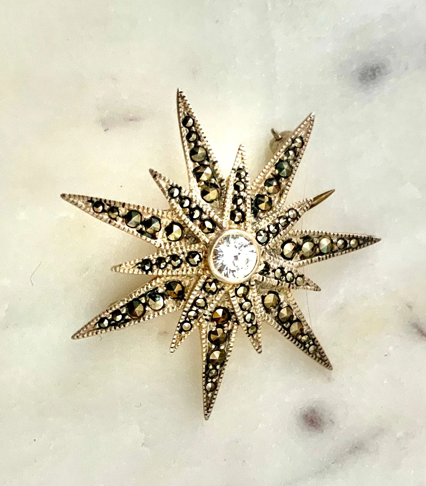 Starbust  Brooch - 1930