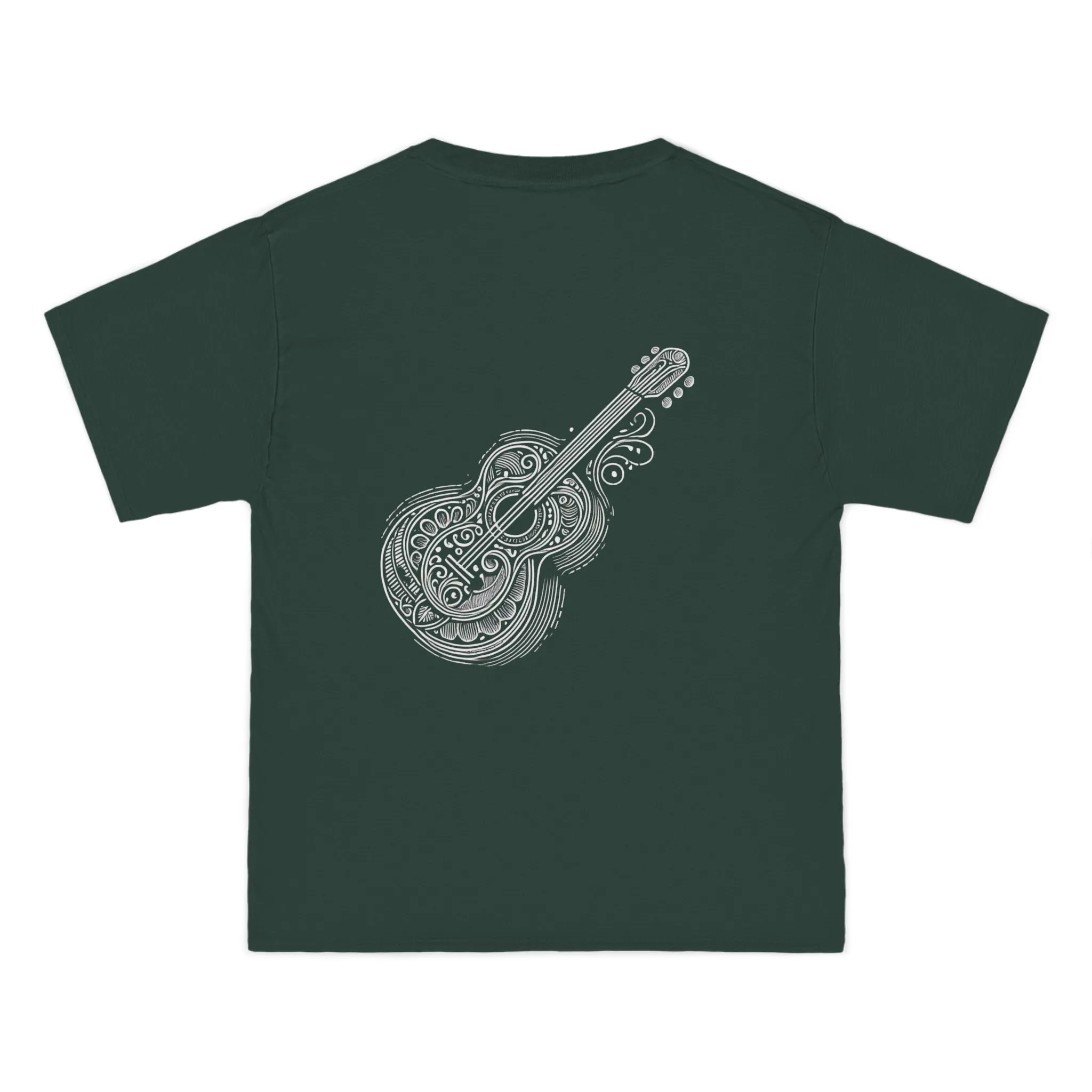 Stylized
  Guitar: Monochromatic Deco