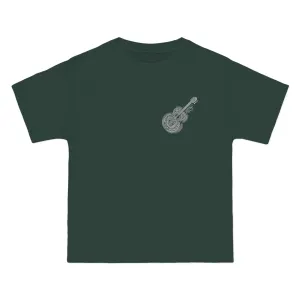 Stylized
  Guitar: Monochromatic Deco