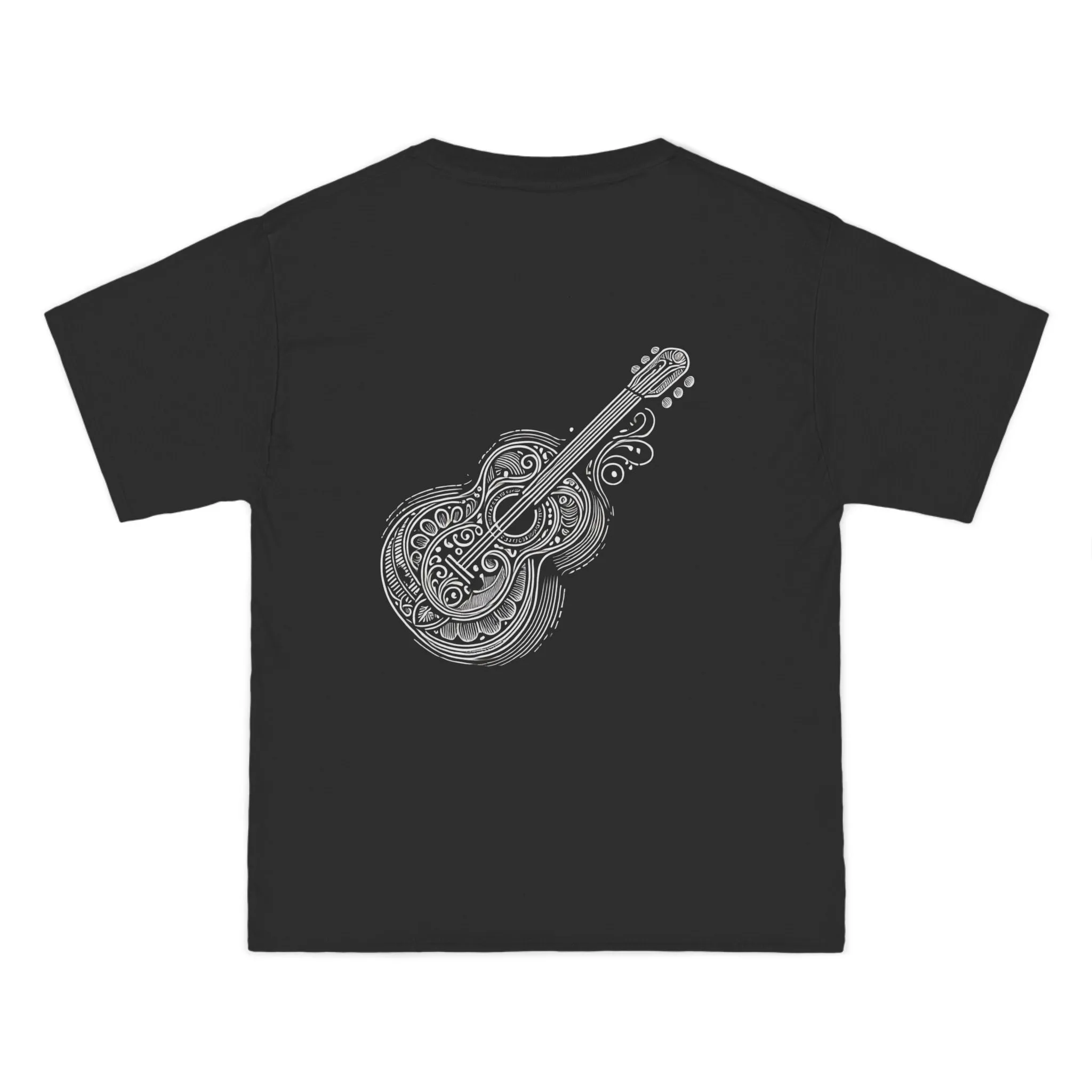 Stylized
  Guitar: Monochromatic Deco