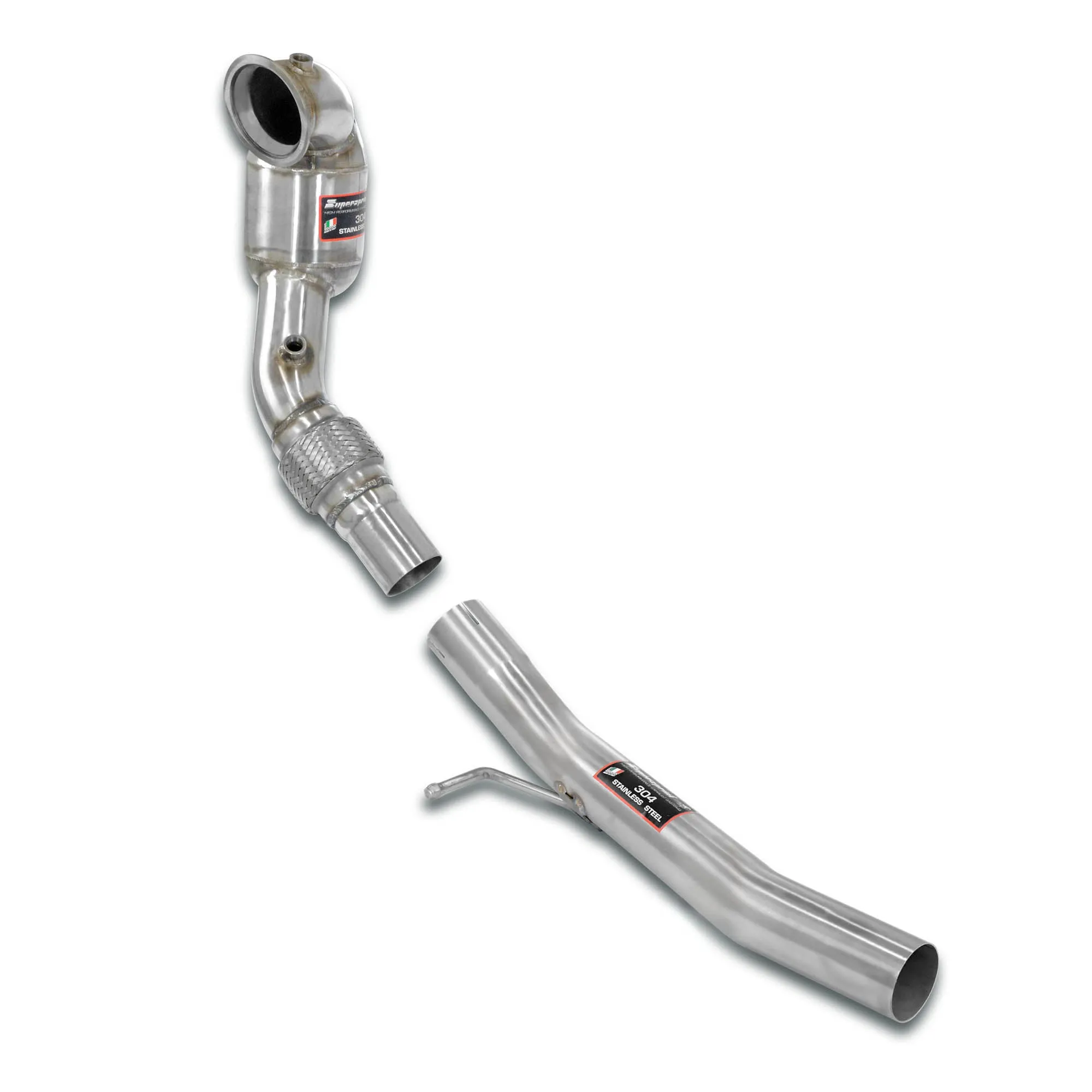 Supersprint Cupra Formentor Downpipe   Metallic Catalytic Converter 200 Cpsi