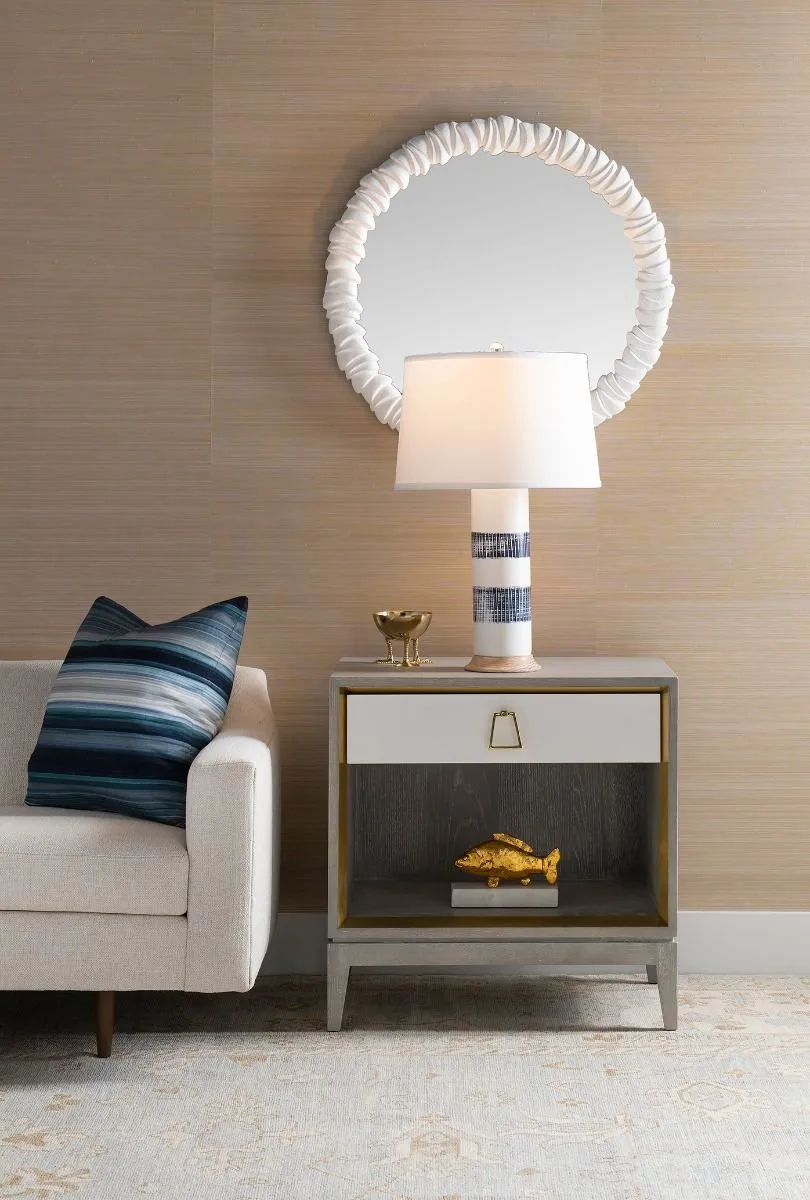 Taza Mirror / Plaster White