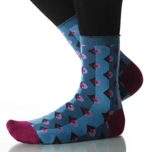 Teal Deco Mini - Ankle Height