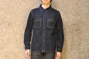The Flat Head 11oz Selvage Denim Workshirt