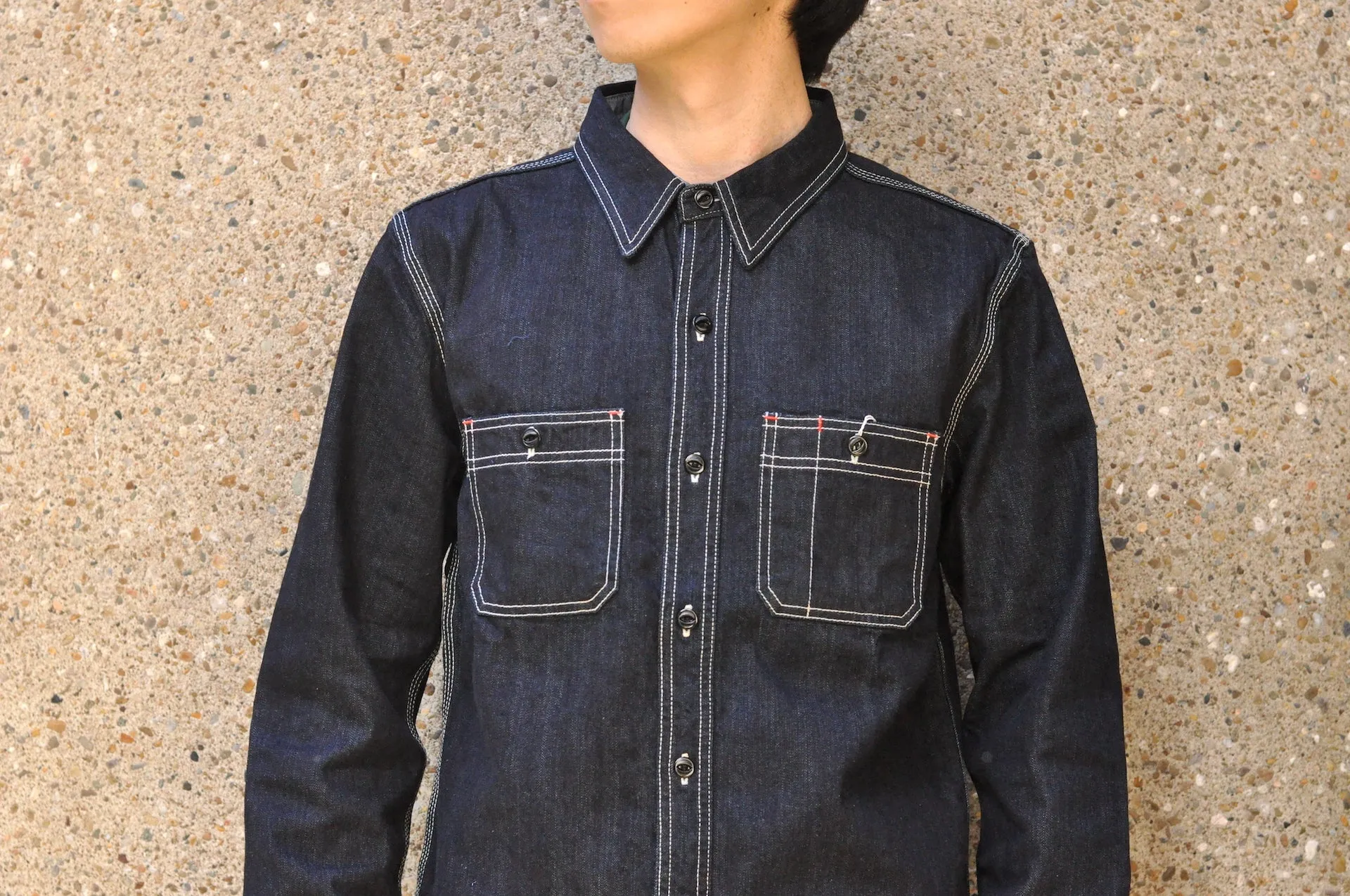 The Flat Head 11oz Selvage Denim Workshirt
