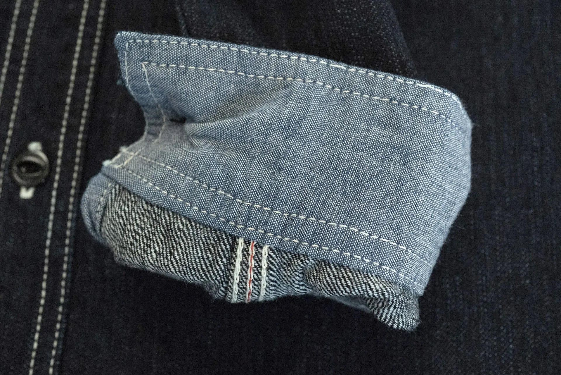 The Flat Head 11oz Selvage Denim Workshirt