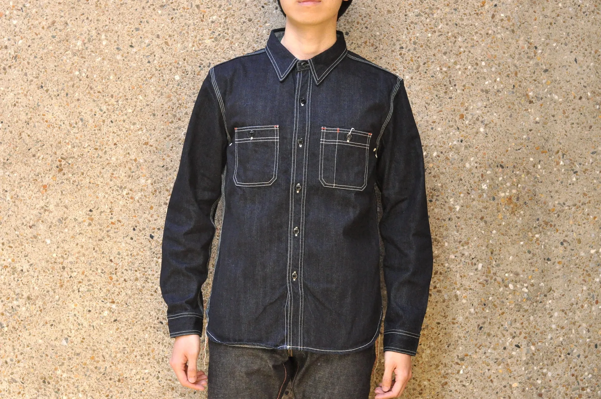 The Flat Head 11oz Selvage Denim Workshirt