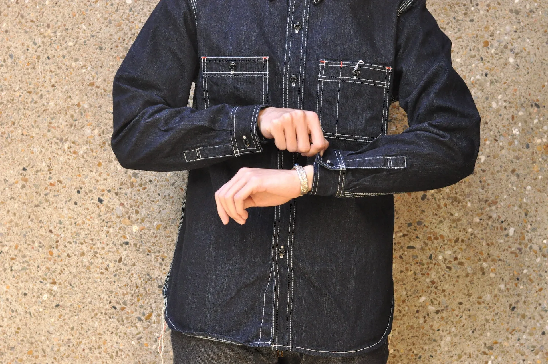 The Flat Head 11oz Selvage Denim Workshirt