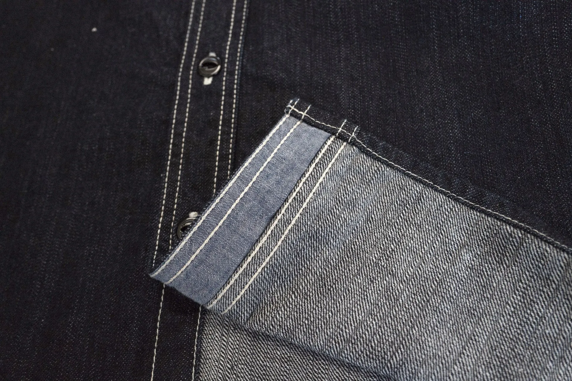The Flat Head 11oz Selvage Denim Workshirt