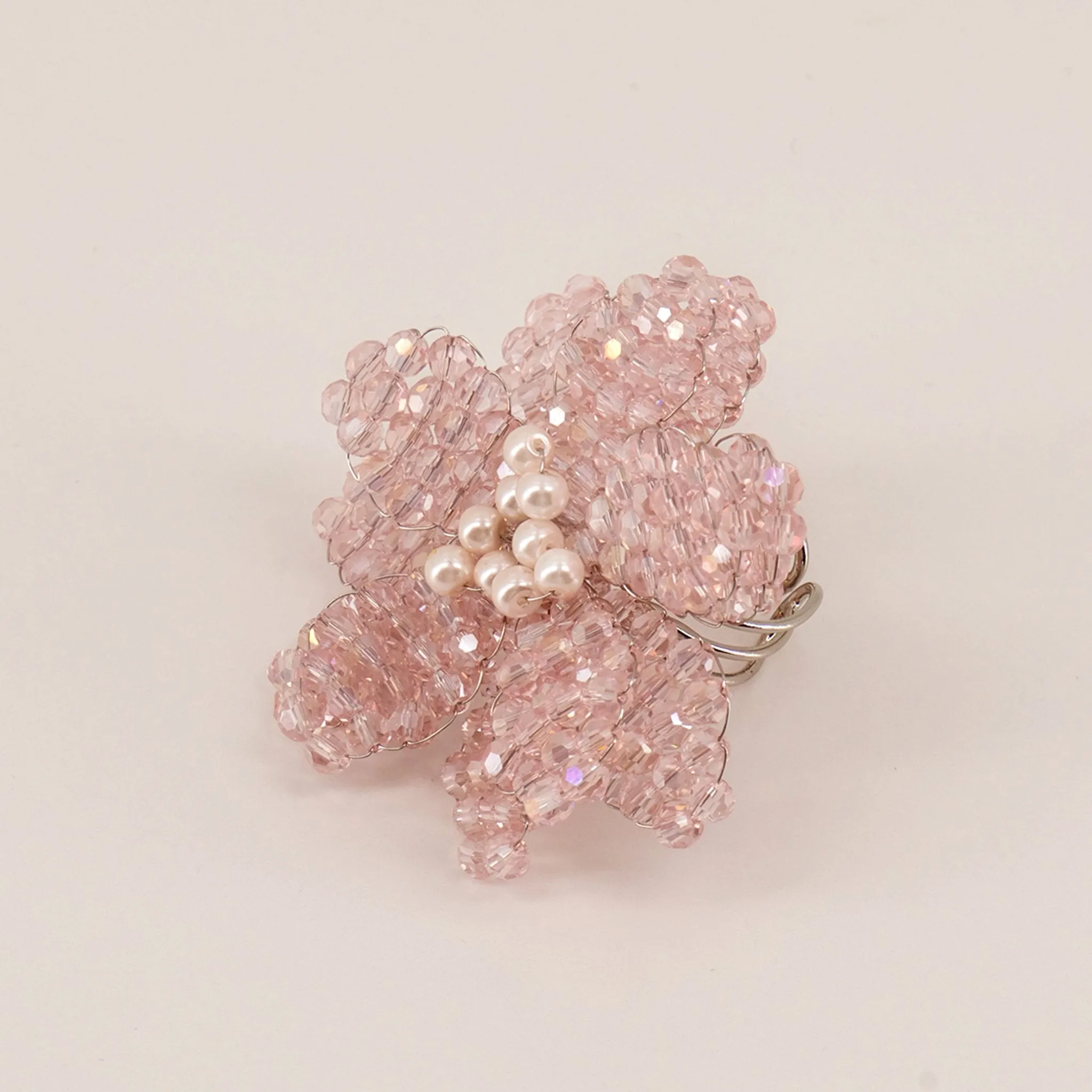The Kayla Crystal Flower Luxury Ring