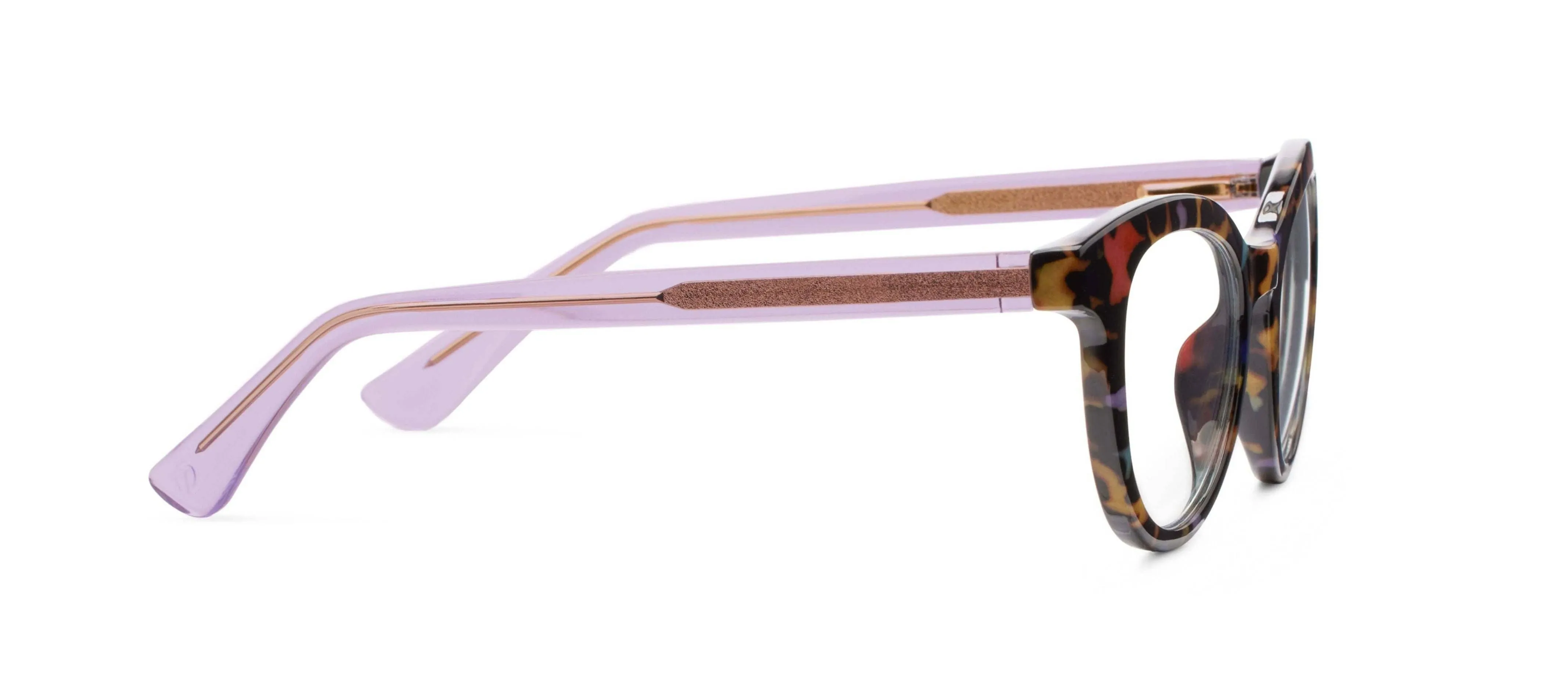 Tribeca (Blue Light): Peepfetti Tortoise/Purple / Reading / 1.75