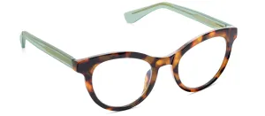 Tribeca (Blue Light): Tortoise/Green / Reading / 1.75