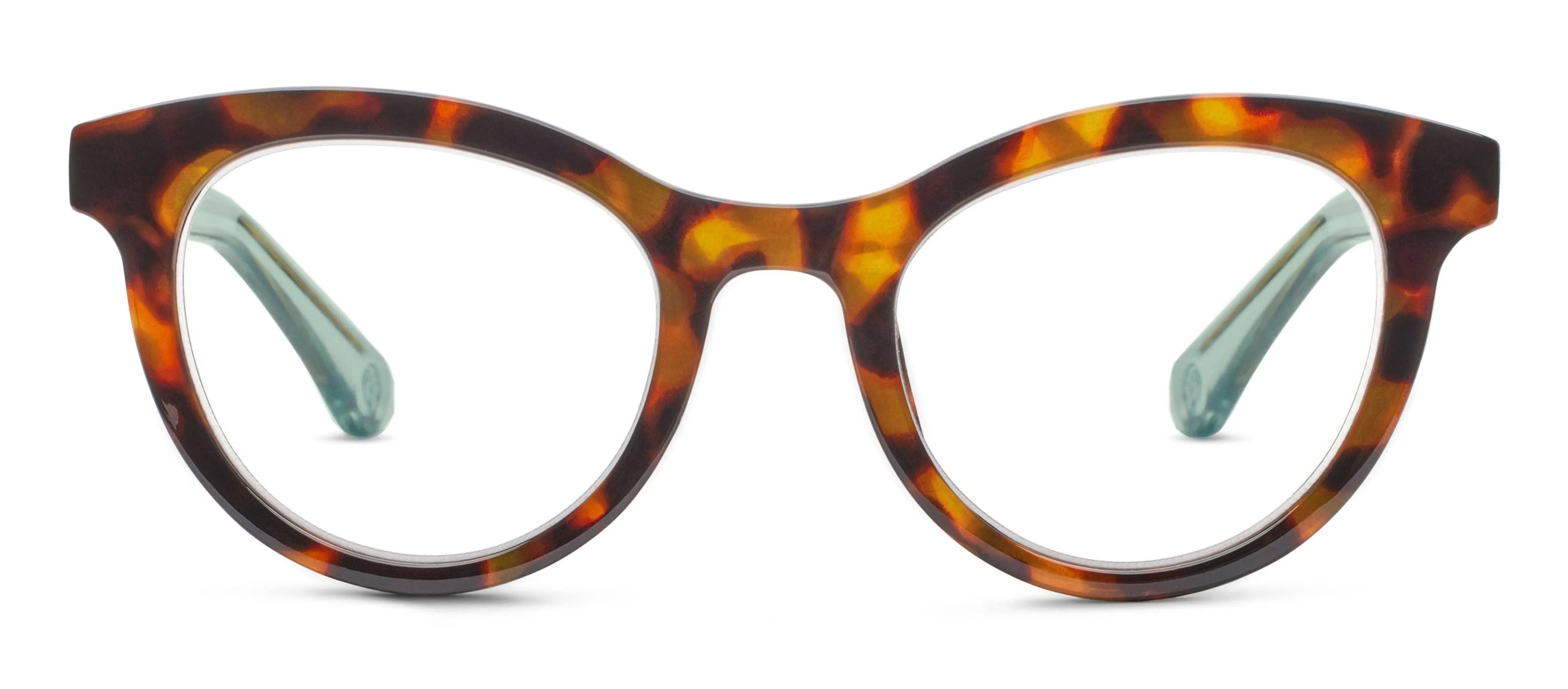 Tribeca (Blue Light): Tortoise/Green / Reading / 1.75