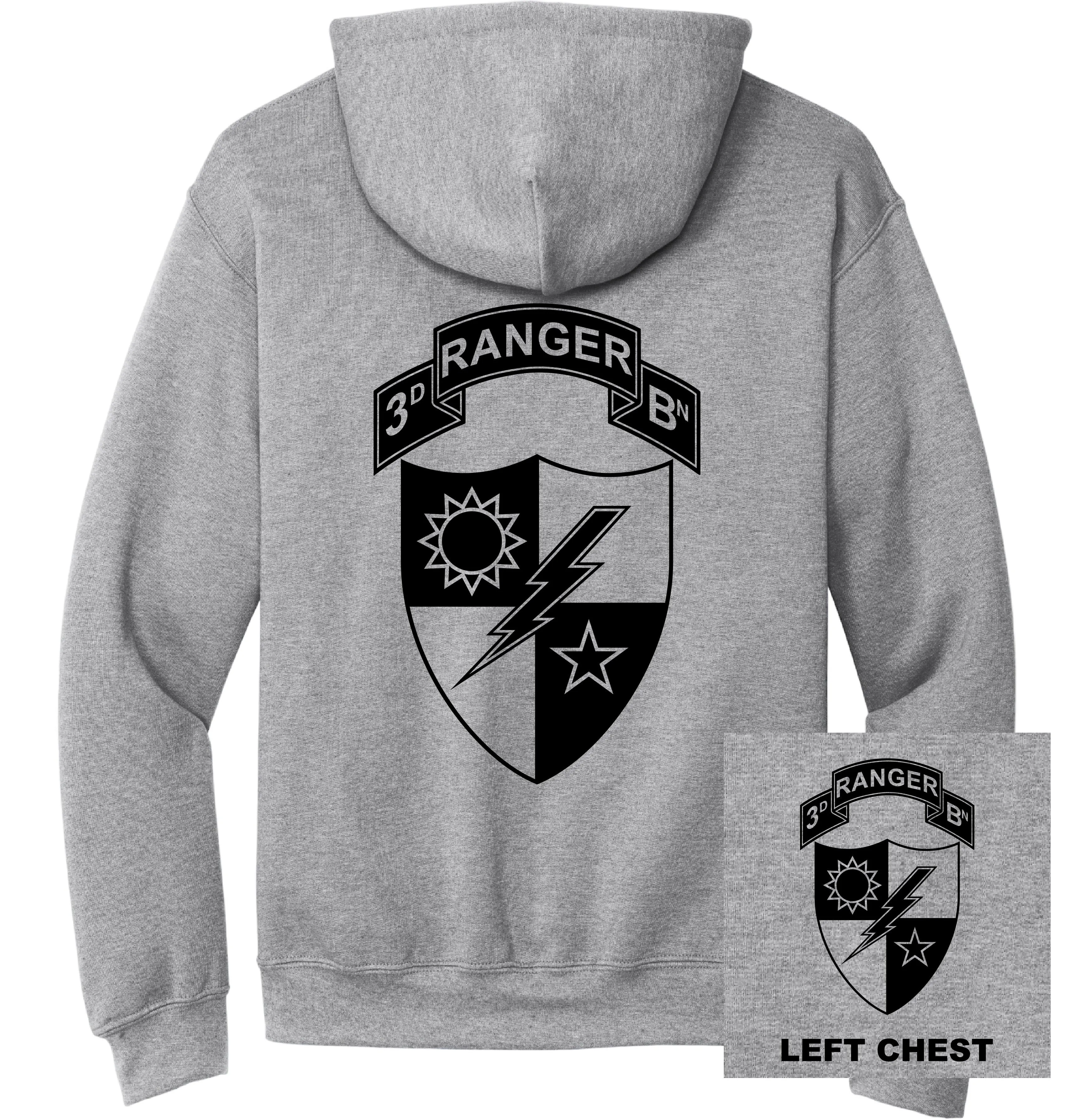 US Army - 3rd Ranger Battalion Hoodie