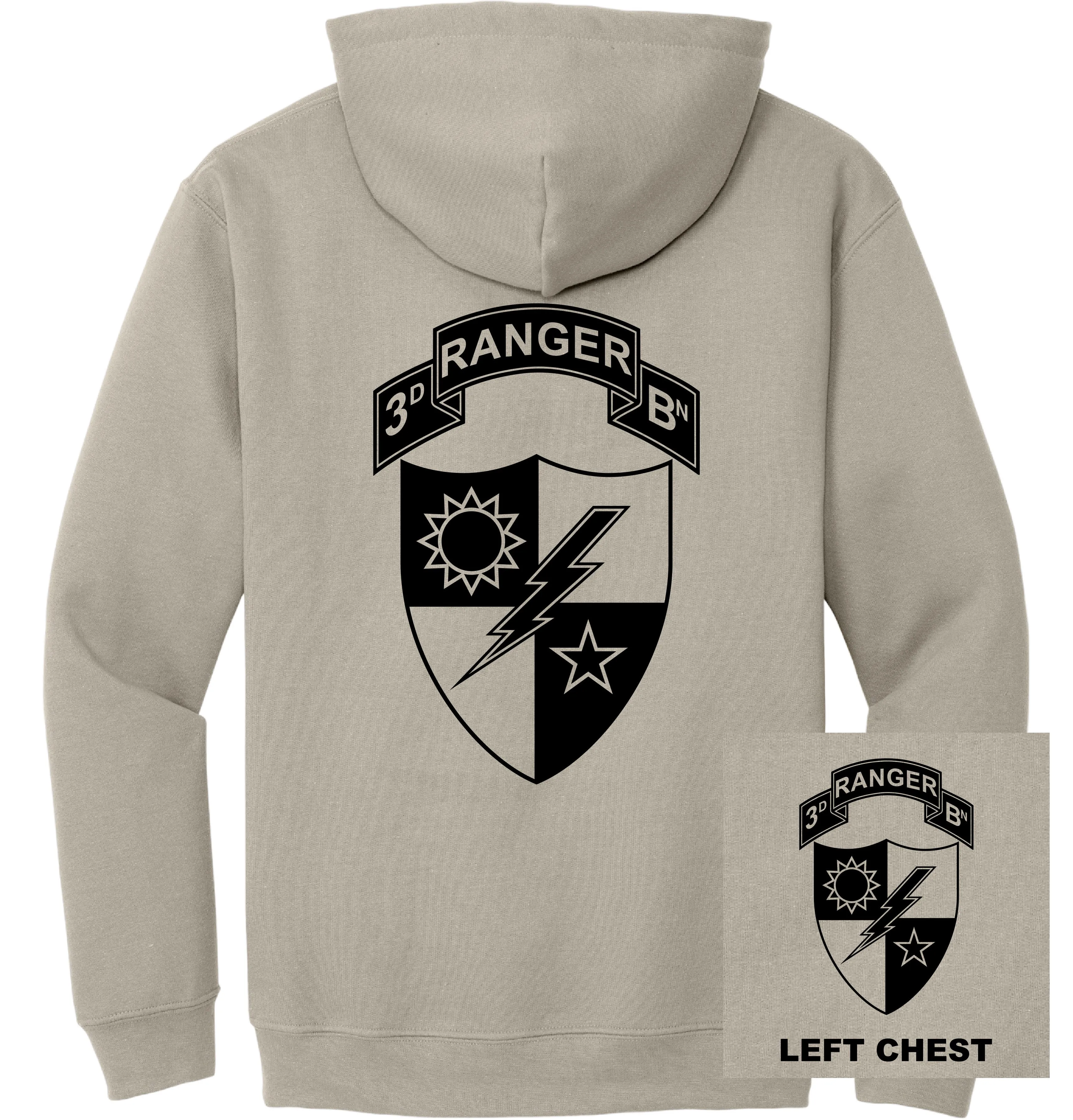 US Army - 3rd Ranger Battalion Hoodie