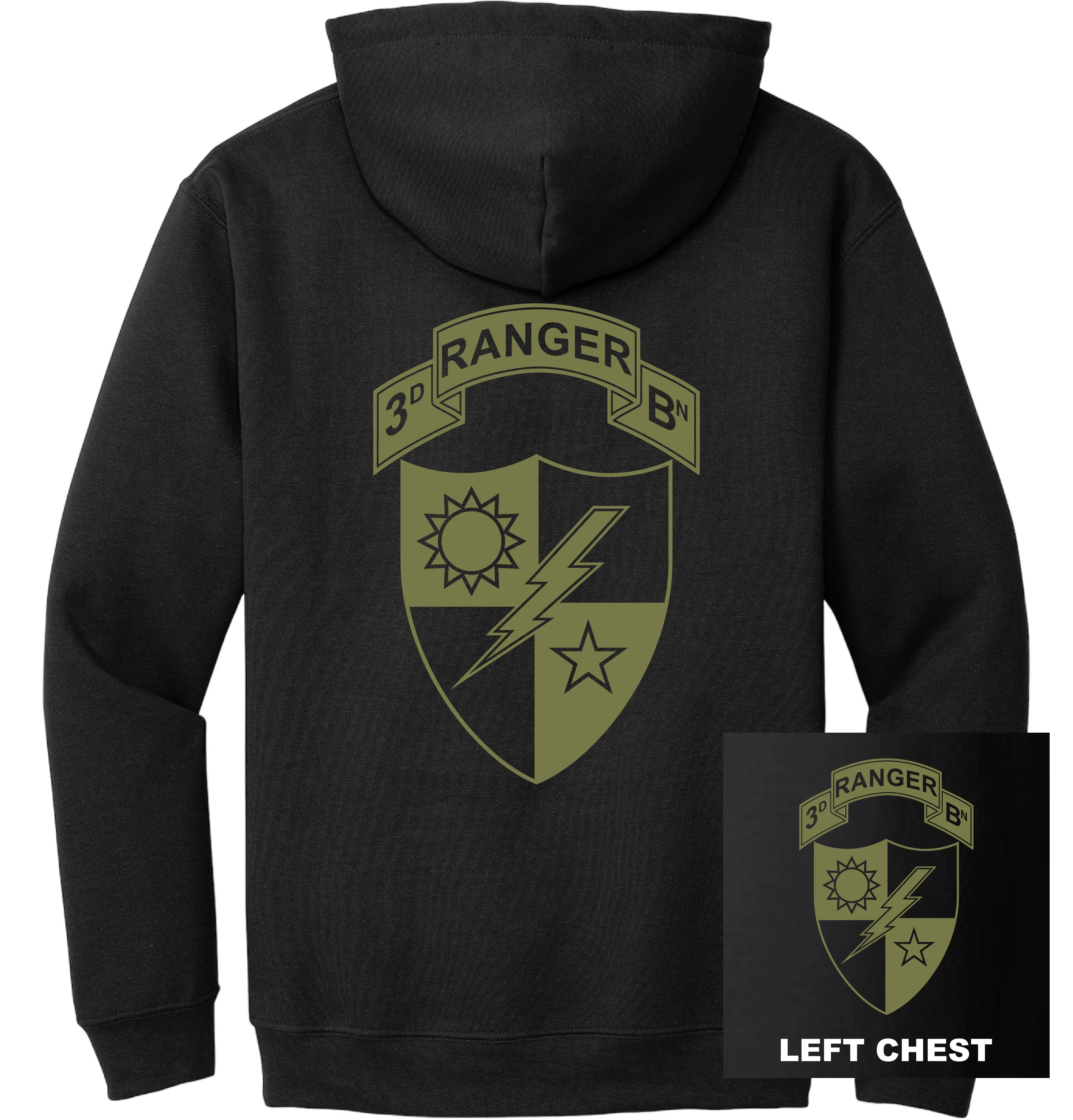 US Army - 3rd Ranger Battalion Hoodie