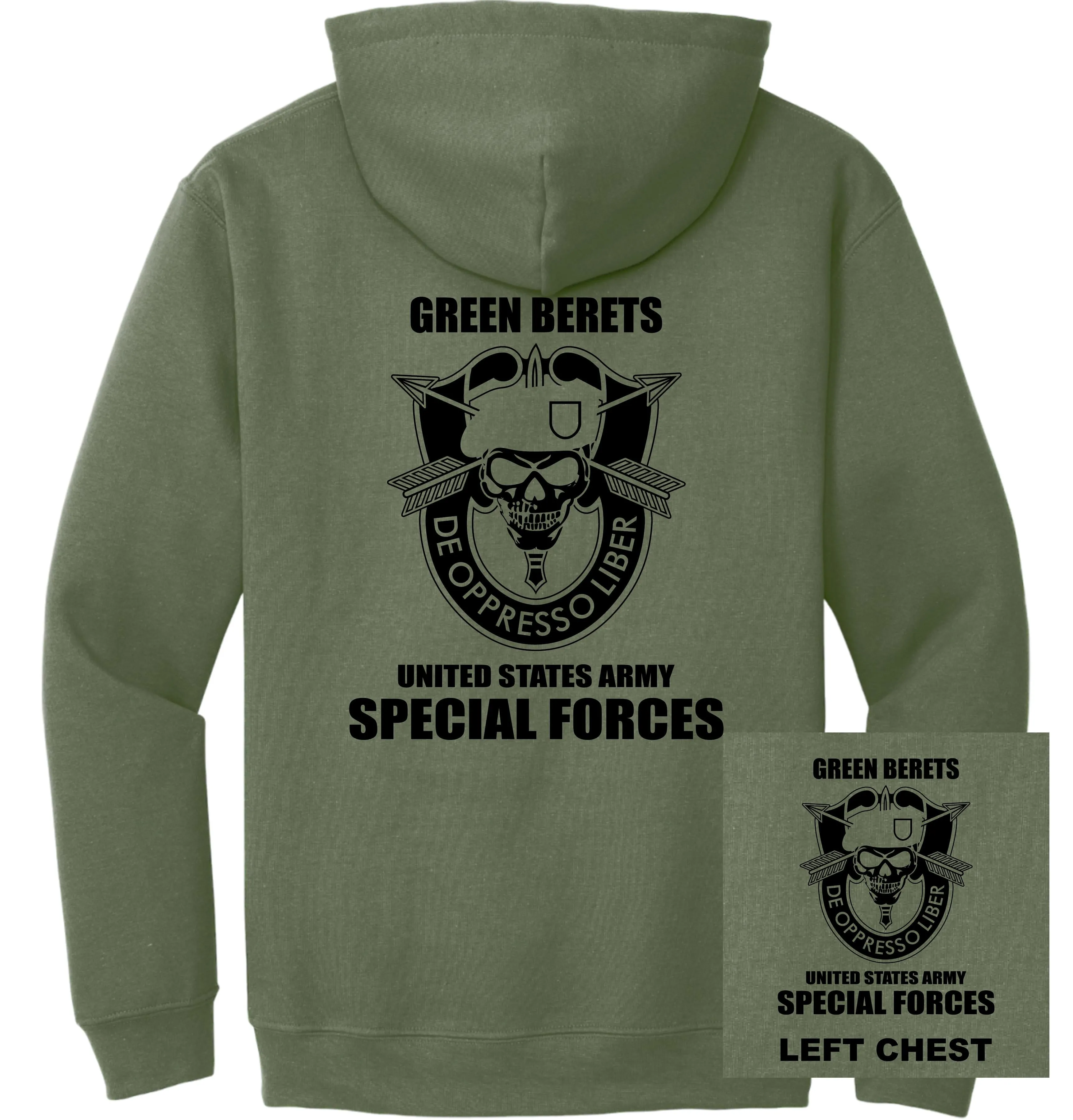 US Army - Special Forces Green Berets Hoodie