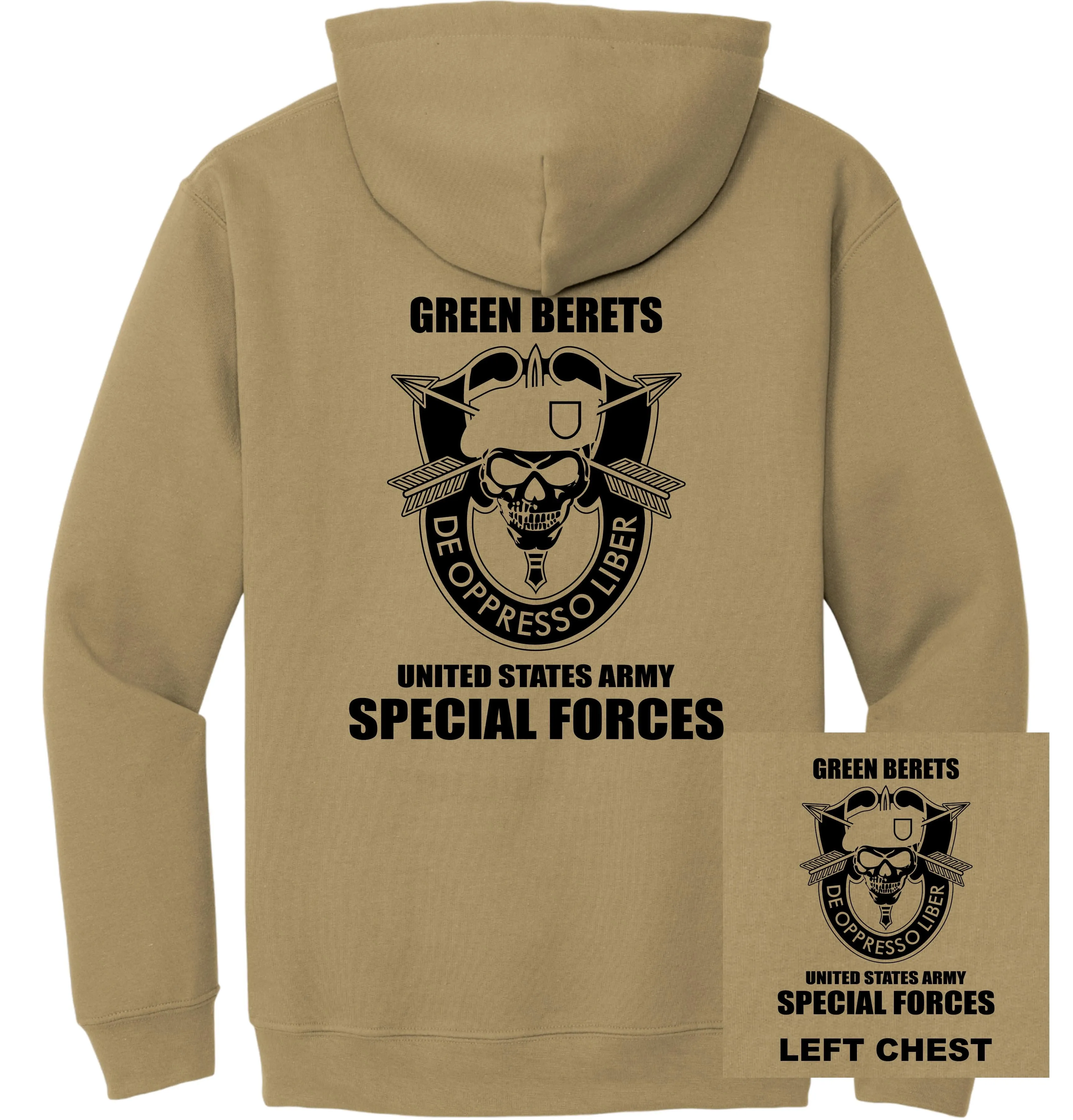 US Army - Special Forces Green Berets Hoodie