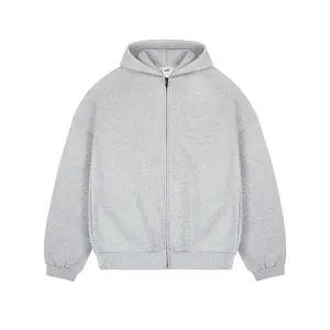 Velvet Hoodie Zipper Jacket