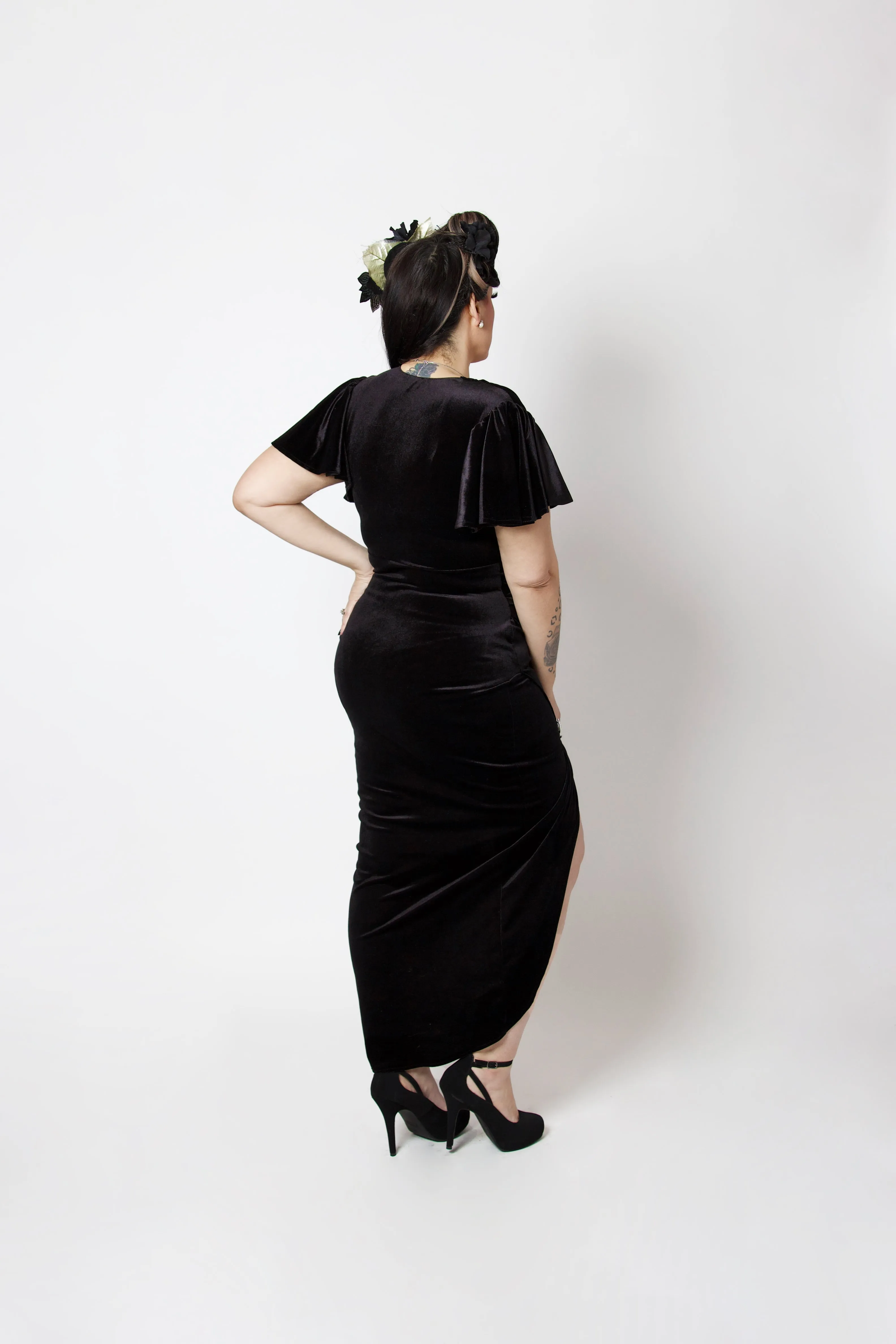 Veronica Velvet Black