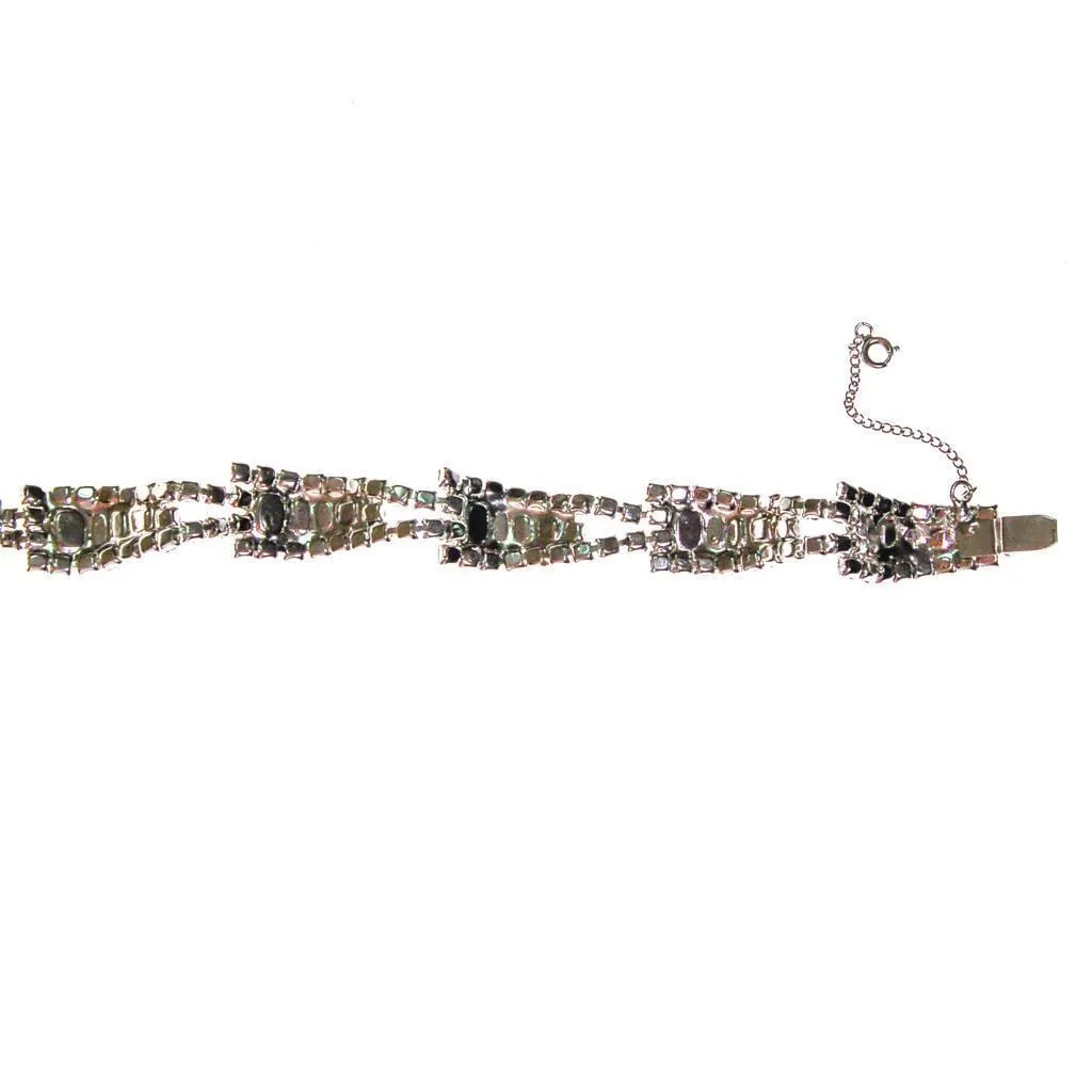 Vintage Art Deco Rhinestone Bracelet