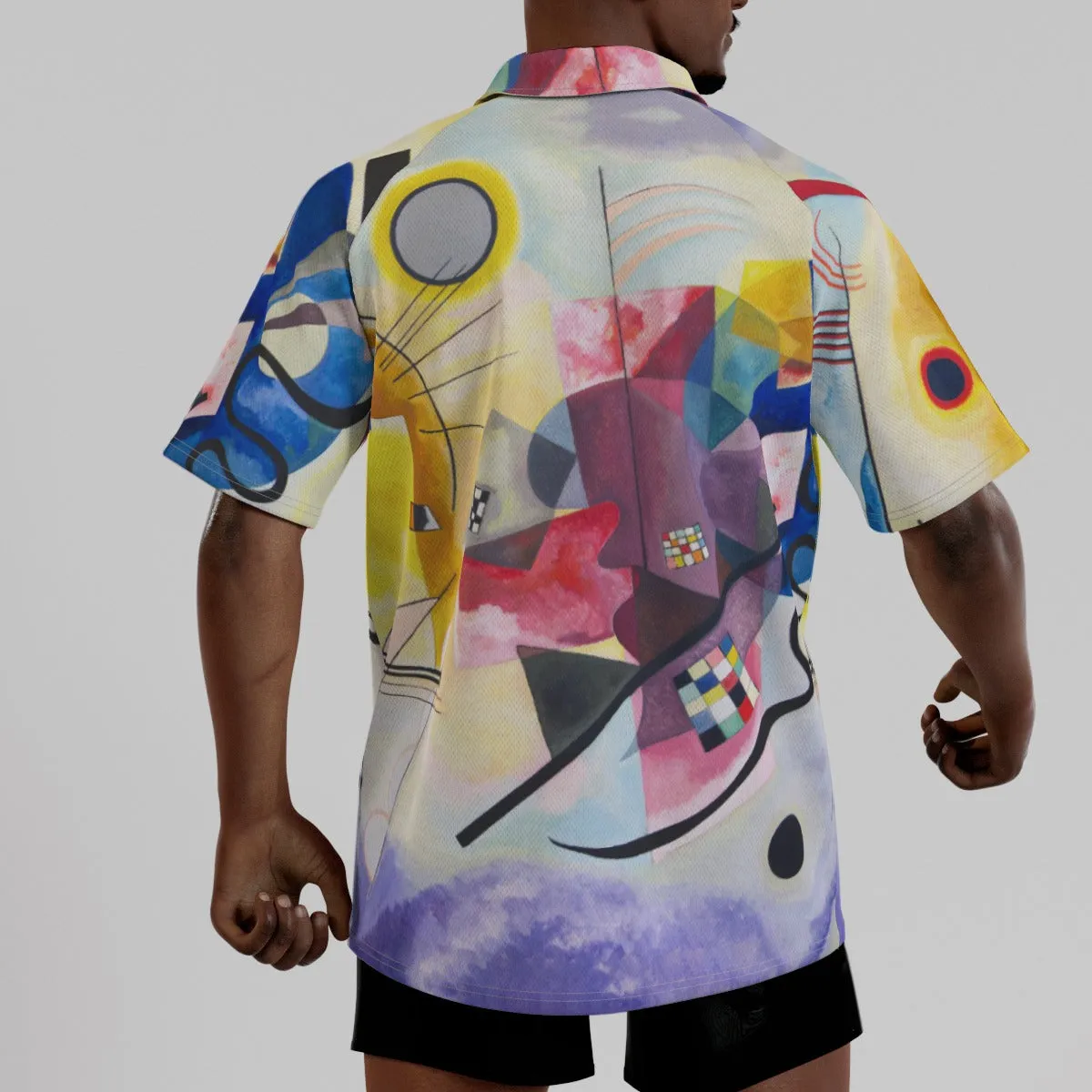 Wassily Kandinsky Yellow-Red-Blue Polo Shirt