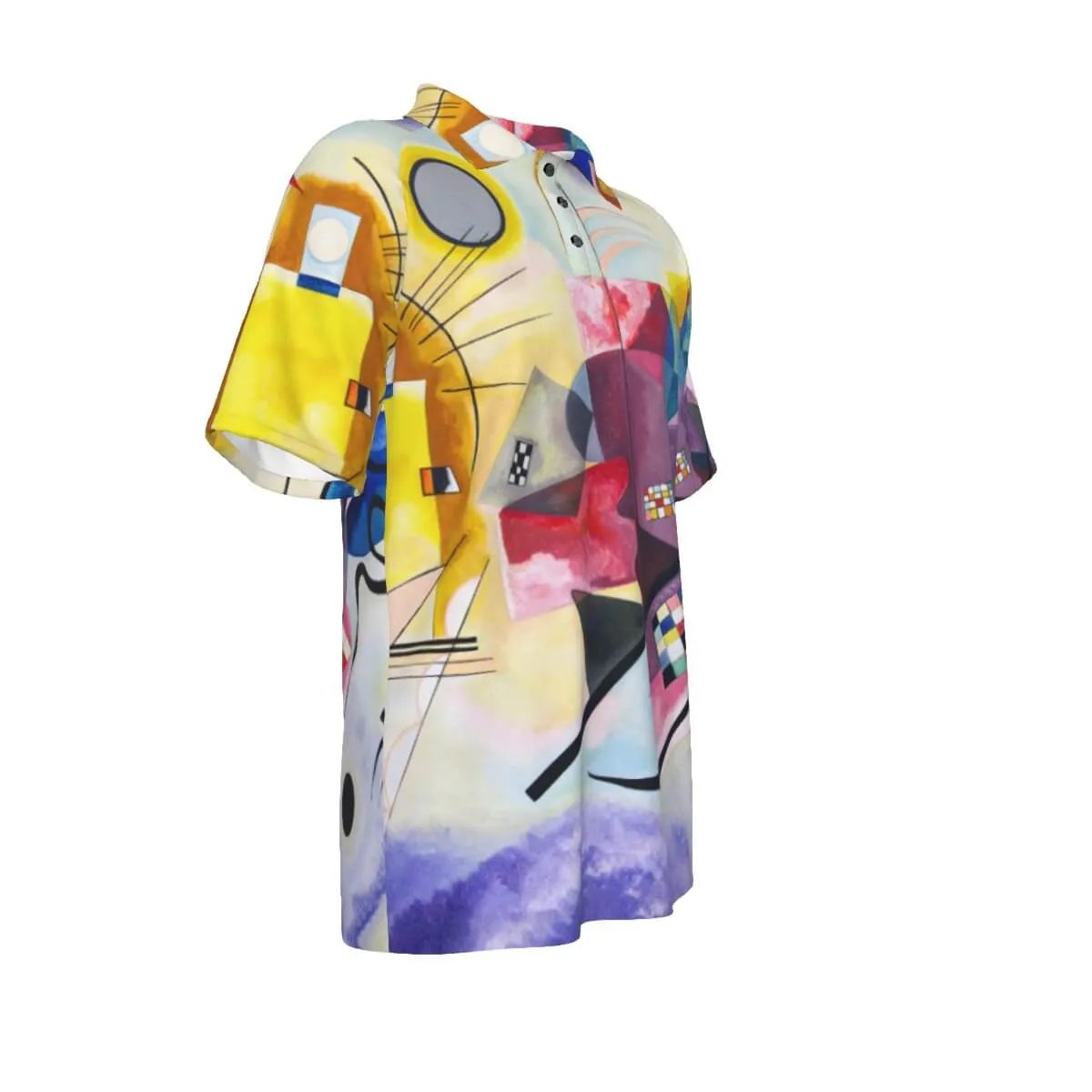 Wassily Kandinsky Yellow-Red-Blue Polo Shirt