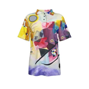 Wassily Kandinsky Yellow-Red-Blue Polo Shirt