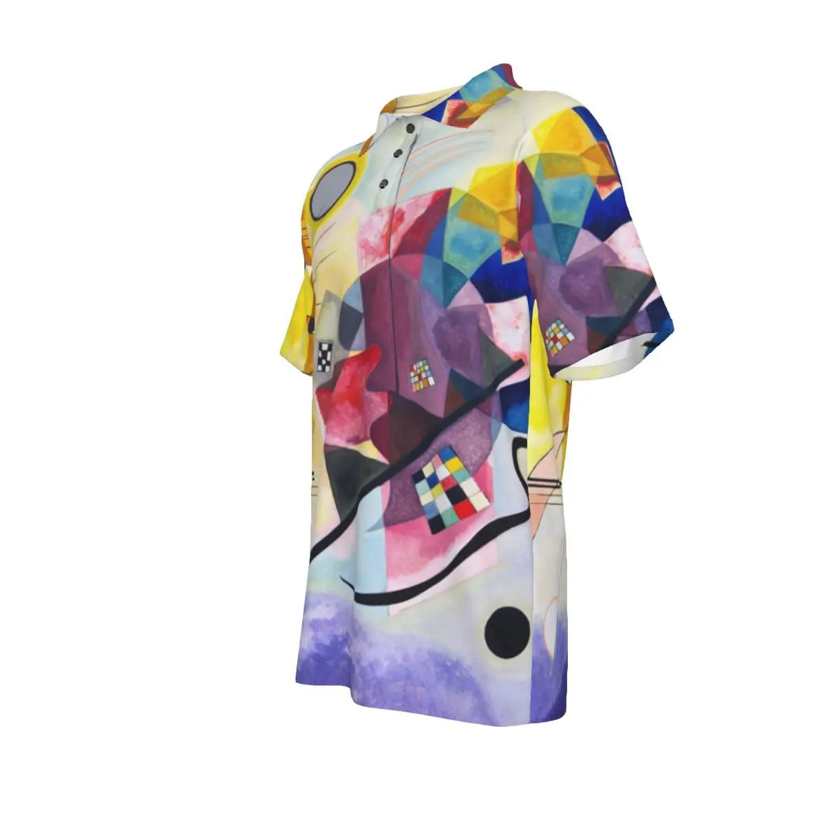 Wassily Kandinsky Yellow-Red-Blue Polo Shirt