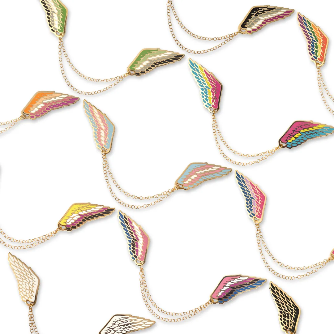 White wings | Connected pins