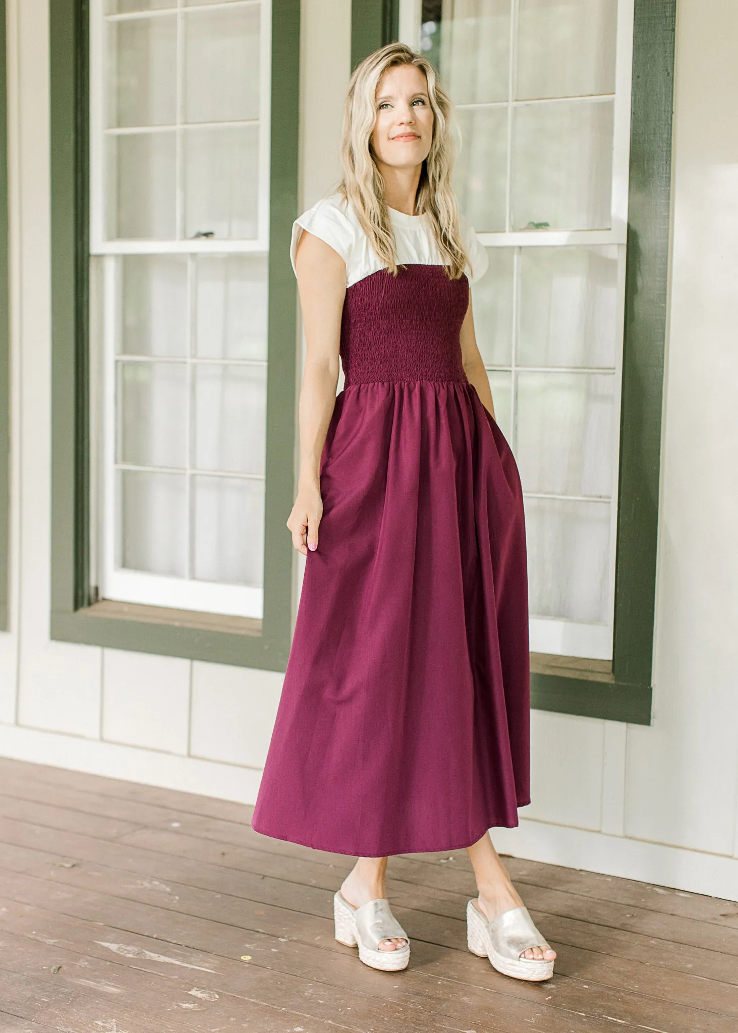 XZ Elegance Midi Dress