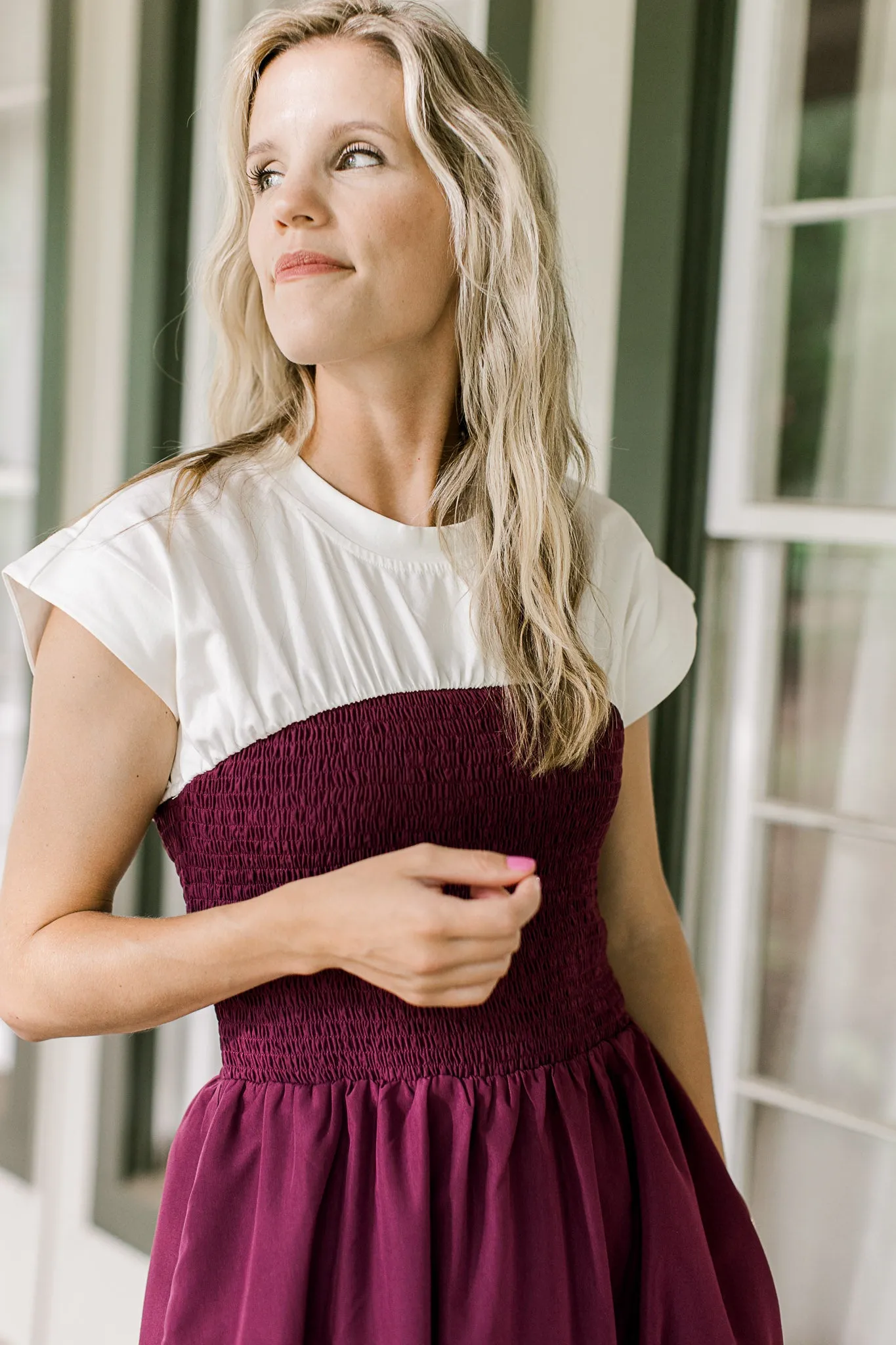 XZ Elegance Midi Dress